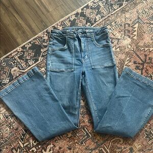 American Eagle Outfitters Blue Flare Jeans